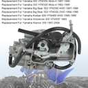 Carburetor Replacement For Yamaha YFM350 Moto-4 1987-1990 1992-1995, Big Bear 350 1987-1998, Kodiak 400 YFM400 1996-1998
