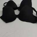 Fruit of the Loom Women's Smooth Cotton T-Shirt Bra Pack - Ultra-Soft, Flexible, and Invisible Under Tees (36C, Black Hue/Black Hue)