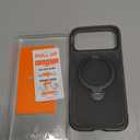 TORRAS Ostand Q3 Air for iPhone 17 Pro Max Case with 360 Magnetic Stand, Fit for MagSafe, Mil-Grade Drop Tested, Camera Control Button, Shockproof Phone Case for iPhone 17 Pro Max 6.9", Shadow Black