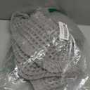 ZALL Grey Waffle Bath Mat,Super Absorbent Non Slip Bathroom Rug,Gray 17x24 inch,Machine Washable Ultra Soft Floor Mats