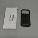 Compatible with MagSafe iPhone 17 Pro Case Wallet, 2 in 1 Leather Magnetic Detachable Credit Card Holder Flip Cover Kickstand Shockproof for Men Women Military Protection phone17pro cover,Black