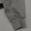 Caracilia Women's 2 Piece Outfits Sweatsuit Oversized Fleece Sweatshirt Wide Leg Pants Y2K Tracksuit Lounge Sets 2024 Fall Grey Small