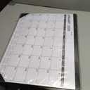 Desk Calendar 2026-2 PACK,January 2026 to June 2027,Desk calendar 2026-2027 Large 22x17, Calendar 2026 with PVC Cover,Round Holes& NOTES List (Black),18 Months 2026 Desk Calender.