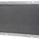 Primecooling 52MM 3 Row Core Aluminum Radiator for Montego Cougar Thunderbird Ranchero LTD II/Continental 1972-79