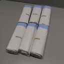 13 Gallon Trash Bags Drawstring 120 Count, 1.7 Mil Thick White Garbage Bags, Easy-Dispense Roll for Kitchen & Household Use, Resists Tears, Leaks and Punctures
