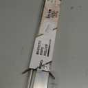 12 Inch Magnetic Knife Holder for Wall, Adhesive Knife Magnetic Strip No Drilling with 6 Hooks, Powerful Magnetic Knife Strip, Magnetic tool Holder for Kitchen Knives & Utensils (Silver)