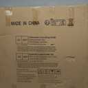 Maxstar Large Round Wall Clock for Living Room Decor Battery Operated Non Ticking Black Metal Wood Clocks for Home Living Room Garden Farmhouse Office Kitchen Decoration -32 inch