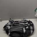 55L-70L Expandable Ski Boot Bag  Waterproof, Durable with Helmet Compartment  Ideal for Ski & Snowboard Gear  Men & Women (Black)