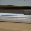 Double Row Ceiling Curtain Track System, White, 11.8ft (3.6m)