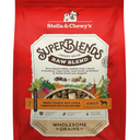 Stella & Chewy's SuperBlends Raw Blend Wholesome Grains Grass-Fed Beef, Beef Liver & Lamb Recipe with Superfoods, 21 lb. Bag (Best if used by 8/20/26)