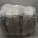 Chair Cushions, Foam Dining Chair Cushions, Tufted Indoor Chair Pads, Set of 6, Beige, 16.5 x 16.5 x 3.5