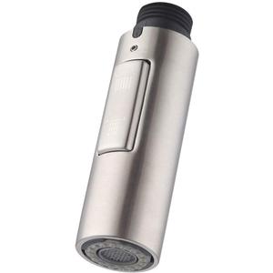 7Trees G1/2 Replacement Part for Bathroom Kitchen Faucet Pull-Out Spray Head Water Nozzle, 0.8 inch Connector(MALE) (Stainless Steel Body)