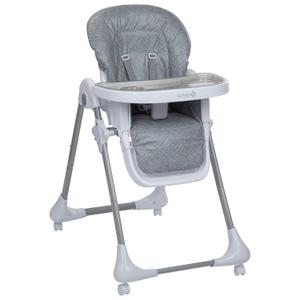 Safety 1st High Chairs for Babies and Toddlers, 3-In-1 Grow and Go with Tray and Adjustable Seat, Birchbark