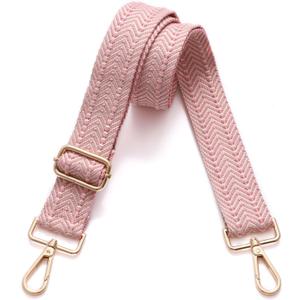 S-Jacorry Purse Strap Replacement Crossbody Wide Shoulder Strap Adjustable Canvas Straps Handbag Strap Replacement Belts