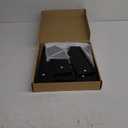 Bamboo 2 Tier Fruit Basket for Kitchen Counter, Large Capacity Fruit Storage Countertop, Fruit Holder, Wood Pantry Organizers and Storage, Kitchen Countertop Organizer With Two Banana Hangers (Black)