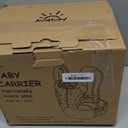 MOMTORY StowNGO Pro Baby Carrier, Safety-Certified 6-in-1 Ultra Storage Baby Carrier Newborn to Toddler, Front & Back Baby Holder Carrier with Hip Seat, Soft Pink