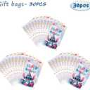2 x HANISNA For Stitch party gift bags 30PCS, supplies, and decorations. Perfect for cartoon parties, ideal for kids, and great for family events, prizes.
