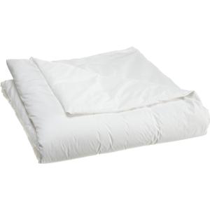 National Allergy Premium 100% Cotton Duvet Comforter Protector - Full/Queen Size - 86" x 86" - White - Breathable 300 Thread Count Hypoallergenic Cover - Zippered Encasement - Bedding Linen (Full / Queen (86x86))