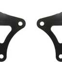 Allstar Performance ALL38109 2" Offset Front Type Steel Motor Mount for Chevy V8
