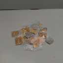 Hicarer 3660 Pieces Assorted Spacer Beads Faceted Rondelle Cube Square Column Flower Frosted Round Ball Loose Spacer Beads Jewelry Charms for Jewelry Making DIY, 3 Colors, 6 Styles