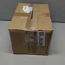 COAZEX 2 Pack Trash Bag Holder Under Sink Stackable, Plastic Garbage Bag Dispenser with Lid, Trash Bag Storage Dispenser Roll Holder for Kitchen, Pantry, Laundry Room Organization (Black Lid)