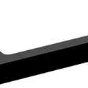 Delta Towel Rack | 18 Inch Matte Black Towel Bar for Bathroom, Kitchen | Tetra Accessories