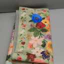 Rug for Hallways Kitchen Rug 3x7, Non Slip Washable Rugs with Rubber Backing Soft Floral Carpet Runner for Hallways, Kitchen, Laundry, Bedroom, Bathroom(3 x 7, Green Garden)