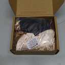 CEELGON Large Silk Satin Scrunchies for Women Big Scrunchies Jumbo Satin Hair Ties Oversized Hair Scrunchies for Thick Curly Hair Pack of 6 (Black,Champagne,Brown,Gold)