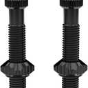 WTB Max-Flow Tubeless Bicycle Valves (2-Pack) 44mm Alloy Presta Valve - More Airflow - Insert Compatible
