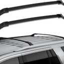 Scitoo Roof Rack Cross Bars Baggage Carrier for Honda Odyssey 2011-2017 Black 2 Pcs Roof Top Rack Luggage Carrier