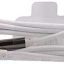 3 x Premier Value Aux Cable 3.5ft White, Green, Blue