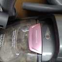 Canister Vacuum Cleaner, 32Kpa 1600W Cyclon Power, Dust Full Indicator, Double HEPA Filters, 3.7Qt Large Capacity, Lightweight Vac for Hard Floors, Carpets, Pet Hair, Pink