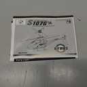 Cheerwing S107/S107G Phantom 3CH 3.5 Channel Mini RC Helicopter with Gyro Crimson