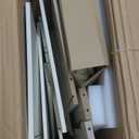 Tiny Land Play Kitchen for Kids, Toy Kitchen Set with Plenty of Play Features, New Modern Kids Wooden Play Kitchen Designed in Trendy Home Style with Curtains, Gift for Ages 3+ (Cream White)