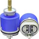 Kerox PBR 40 Faucet Cartridge, OEM Pressure Balance Cartridge Replacement, Compatible with CFG, Cleveland 40069 Sigma Faucet 18.30.865 Newport Brass 1-280 Rohl 189369 Single Lever Shower Tub Repair