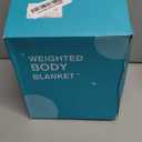 Kivik Weighted Lap Blanket, 7 lbs Weighted Lap Pad for Adults, Small Travel Weighted Blanket for Relaxation, Portable & Breathable, Grey, 24"x29"