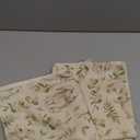 Spring Easter Pillow Covers 18x18 Set of 2 Rabbit Bunny Green Floral Leaf Decorative Throw Pillow Covers Spring Holiday Farmhouse Pillow Cases Decor Outdoor Linen Cushion Case for Couch Home