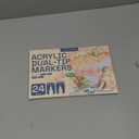 ARTISTRO 24 Pastel Dual-Tip Acrylic Paint Markers - Brush + Fine Tip Combo - Multi-Surface Paint Pens in Soft Colors