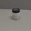 Owala SmoothSip Insulated Stainless Steel Coffee Tumbler, Reusable Iced Coffee Cup, Hot Coffee Travel Mug, Perfect for Cappuccino, BPA Free, 10 oz, Gray (Cloudscape)