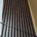 Wood Slat Wall Panel, 48'' x 24'' Wood Panels for Wall, 3D Soundproof Wall Panels, Large Acoustic Panels for Interior Ceiling and Wall Decor Noise Reduction, 2 Pack, Walnut