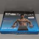 Ally Peaks Pull Up Bar for Doorway | Thickened Steel Max Limit 440 lbs Upper Body Fitness Workout Bar| Multi-Grip Strength for Doorway | Indoor Chin-Up Bar Fitness Trainer for Home Gym Portable (silver2)