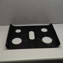 Custom Fit Reusable Burner Liner for Whirlpool Gas Range Stove Protect Your Stovetop with this Splatter Guard Cover - WFG550S0HZ