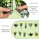 ODTORY Artificial 3D Hedge Grass Wall & Privacy Backdrop Screen, 40"x120" UV-Anti Faux Greenery Boxwood Ivy Panels, Realistic Fake Plants with Green Leaves for Fence Balcony Wedding Home Decor