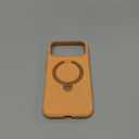 TORRAS Ostand Q3 Silicone for iPhone 17 Pro Max Case, Fit for MagSafe, 360 Spin Ring Stand, Liquid Silicone Cozy Vibrant Grip, Camera Control, Protective Case for iPhone 17 Pro Max, Pastel Orange