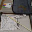 Lumiboard Led Drawing Board with 7 Colors,12"X8" Acrylic Dry Erase Board with Light, Include Adapter, Hanging Chain, Led Drawing Board for Kids with Stand,Valentine's Day Gift