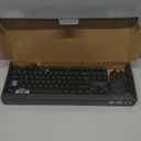 CHONCHOW Wireless Gaming Keyboard and Mouse Combo, Rechargeable 87 Key LED Light Up Keyboard Ergonomic Gaming Mouse, Backlit Wireless Mouse and Keyboard for Xbox PS4 PS4 PC Laptop