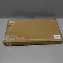 STORAGE MANIAC Expandable Shoe Rack, 8 Pairs Stackable Small Shoe Rack, Metal Adjustable Shoes Organizer for Closet, Entryway, Hallway, Garage, Front Door, Shoes Shelves, Black 2 Tier