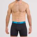 SAXX Underwear Co. Men's Core Performance Mesh Boxer Brief 3-Pack (L)