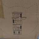 Globlazer F66 Corner Cat Tree, 66in Multi-Level Climbing Tower, Beige