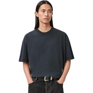 Allsaints Mens Cole Ss Crew (Medium, Washed Black)